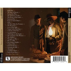 Field of Lost Shoes Soundtrack (Frederik Wiedmann) - CD Achterzijde