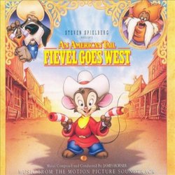 An American Tail: Fievel Goes West Soundtrack (James Horner) - CD cover