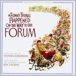 A Funny Thing Happened On The Way To The Forum Soundtrack (Stephen Sondheim, Stephen Sondheim, Ken Thorne) - CD cover