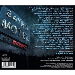 Bates Motel Soundtrack (Chris Bacon) - CD Achterzijde