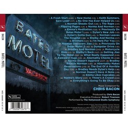 Bates Motel Soundtrack (Chris Bacon) - CD Achterzijde