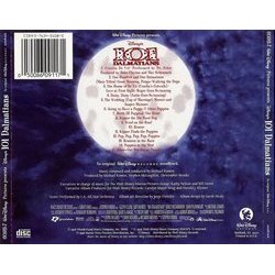 101 Dalmatians Soundtrack (Michael Kamen) - CD Achterzijde
