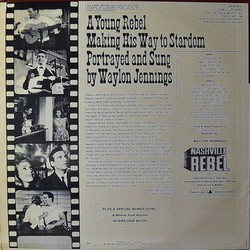 Nashville Rebel Soundtrack (Waylon Jennings) - CD Achterzijde