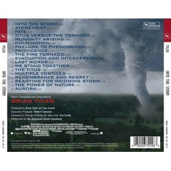 Into the Storm Soundtrack (Brian Tyler) - CD Achterzijde