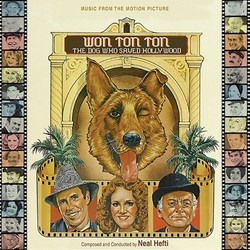 Won Ton Ton: The Dog Who Saved Hollywood Soundtrack (Neal Hefti) - CD cover