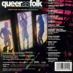 Queer as Folk - The Second Season Soundtrack (Various Artists) - CD Achterzijde