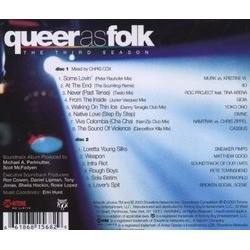 Queer as Folk - The Third Season Soundtrack (Various Artists) - CD Achterzijde