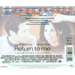 Return to Me Soundtrack (Various Artists, Nicholas Pike) - CD Achterzijde