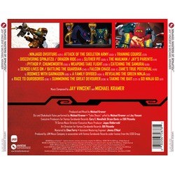 Ninjago Masters of Spinjitzu Soundtrack (Michael Kramer, Jay Vincent) - CD Achterzijde