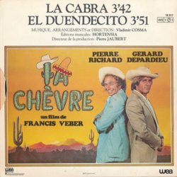 La Chvre Soundtrack (Vladimir Cosma) - CD Achterzijde