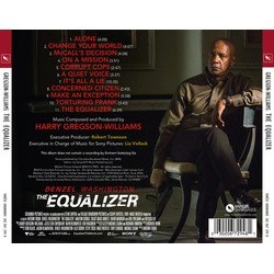 The Equalizer Soundtrack (Harry Gregson-Williams) - CD Achterzijde