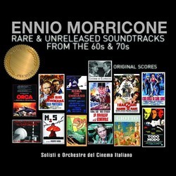 Ennio Morricone - Rare & Unreleased Soundtracks from the 60s & 70s Soundtrack (Ennio Morricone) - CD cover