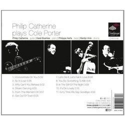 Philip Catherine Plays Cole Porter. Soundtrack (Philip Catherine, Cole Porter) - CD Achterzijde