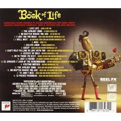 The Book of Life Soundtrack (Various Artists, Gustavo Santaolalla) - CD Achterzijde