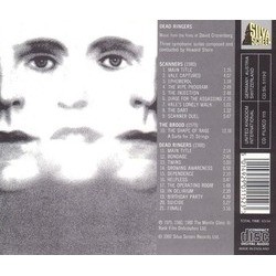 Dead Ringers - Music from the Films of David Cronenberg Soundtrack (Howard Shore) - CD Achterzijde