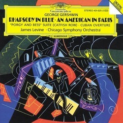 Gershwin: Orchestral Works Soundtrack (George Gershwin, James Levine) - CD cover