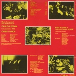 Die Schwarze Spinne Soundtrack (Carlos Peron) - CD Achterzijde