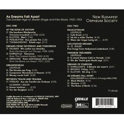 As Dreams Fall Apart Soundtrack (Various Artists) - CD Achterzijde