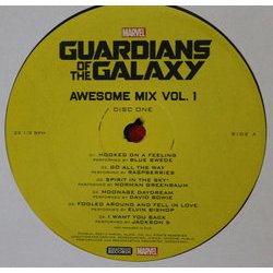 Guardians of the Galaxy Soundtrack (Various Artists, Tyler Bates) - CD Achterzijde