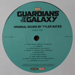 Guardians of the Galaxy Soundtrack (Various Artists, Tyler Bates) - cd-inlay