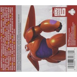 Big Hero 6 Soundtrack (Henry Jackman) - CD Achterzijde