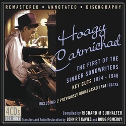 First of the Singer Songwriters 1924-1946 Soundtrack (Hoagy Carmichael, Hoagy Carmichael) - CD cover