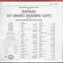 Beware Of Greeks Bearing Gifts Soundtrack (Howard Albrecht, Bob Booker, George Foster, Sheldon Keller) - CD Achterzijde