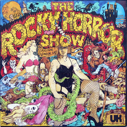 The Rocky Horror Show Soundtrack (Various Artists, Richard O'Brien) - CD cover