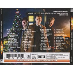 Doctor Who: Series 4 - The Specials Soundtrack (Murray Gold) - CD Achterzijde
