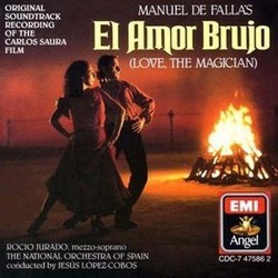 El Amor Brujo Soundtrack (Manuel de Falla) - CD cover