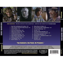 Robo Warriors Soundtrack (Richard Band) - CD Achterzijde