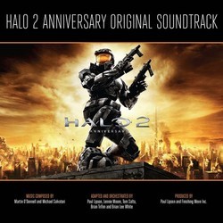 Halo 2 Anniversary Soundtrack (Martin O'Donnell, Michael Salvatori) - CD cover