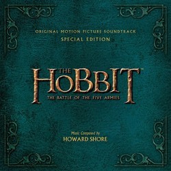 The Hobbit: The Battle of the Five Armies Soundtrack (Howard Shore) - CD cover