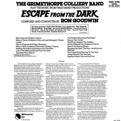 Escape from the Dark Soundtrack (Ron Goodwin) - CD Achterzijde