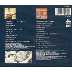 The Fastest Guitar Alive / Your Cheatin' Heart Soundtrack (Roy Orbison, Hank Williams Jr.) - CD Achterzijde