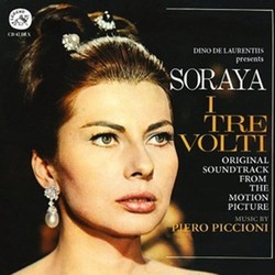 I Tre volti Soundtrack (Piero Piccioni) - CD cover