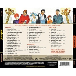 Mandingo / Plaza Suite Soundtrack (Maurice Jarre) - CD Achterzijde