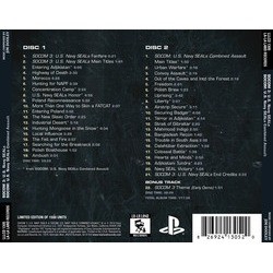 SOCOM 3: U.S. Navy SEALs / SOCOM: U.S. Navy SEALs Combined Assault Soundtrack (Jim Dooley) - CD Achterzijde