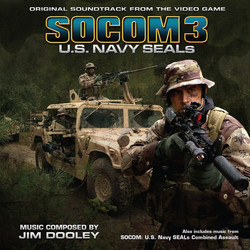SOCOM 3: U.S. Navy SEALs / SOCOM: U.S. Navy SEALs Combined Assault Soundtrack (Jim Dooley) - CD cover