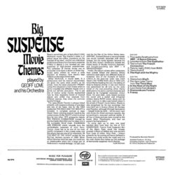 Big Suspense Movie Themes Soundtrack (Various Artists, Geoff Love) - CD Achterzijde