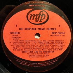 Big Suspense Movie Themes Soundtrack (Various Artists, Geoff Love) - cd-inlay