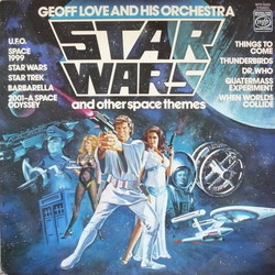 Star Wars and other space themes Soundtrack (Various Artists) - CD cover