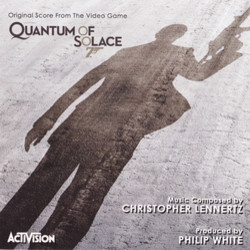 Quantum Of Solace Soundtrack (Christopher Lennertz) - CD cover