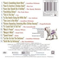 There's Something About Mary Soundtrack (Various Artists, Jonathan Richman) - CD Achterzijde