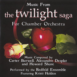 Music From The Twilight Saga For Chamber Orchestra Soundtrack (Various Artists) - CD cover