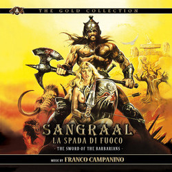 Sangraal: La Spada di Fuoco Soundtrack (Franco Campanino) - CD cover
