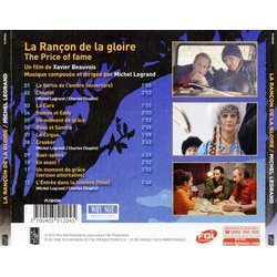 La Ranon de la gloire Soundtrack (Michel Legrand) - CD Achterzijde