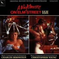 A Nightmare on Elm Street 1 & 2 Soundtrack (Charles Bernstein, Christopher Young) - CD cover