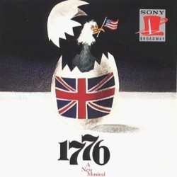 1776 - 1969 Original Broadway Cast Soundtrack (Original Cast, Sherman Edwards) - CD cover