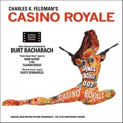 Casino Royale Soundtrack (Herb Alpert and the Tijuana Brass, Burt Bacharach, Dusty Springfield) - CD cover